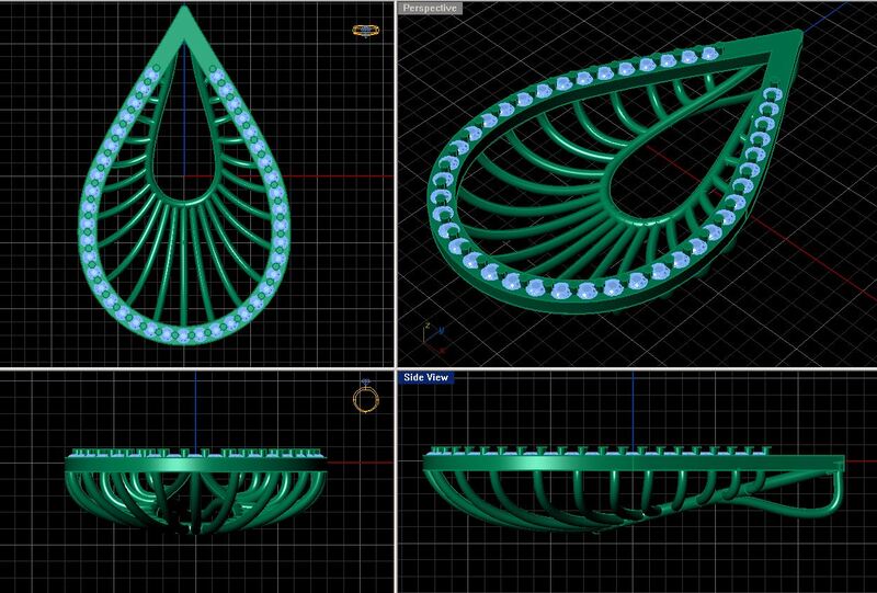 CAD jewelry production