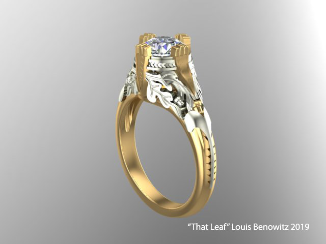 CAD engagement ring