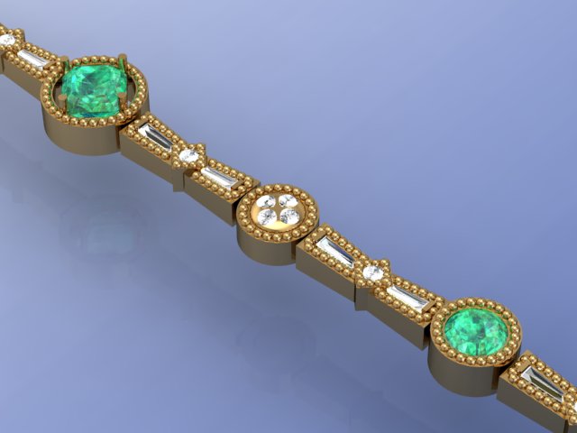 Custom 3d Bracelet link designs