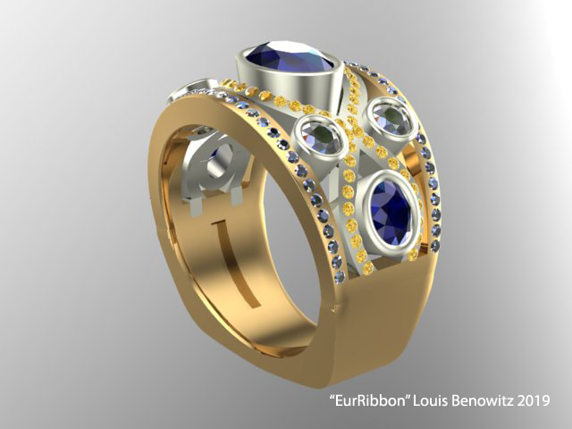 custom bezel set fine jewelry